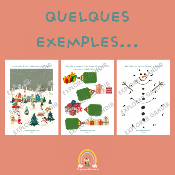 Livret d'activités 3 - 6 ans : Noël – Image 2