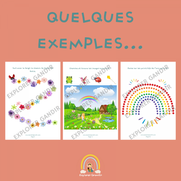 Livret d’activités 18 mois – 3 ans : PRINTEMPS – Image 2