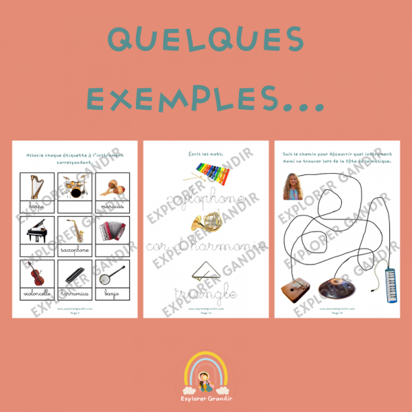 Livret d’activités 6 – 8 ans : MUSIQUE – Image 2