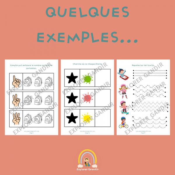 Livret d'activité 3-6 ans : L’ESSENTIEL DE LA MATERNELLE – Image 2